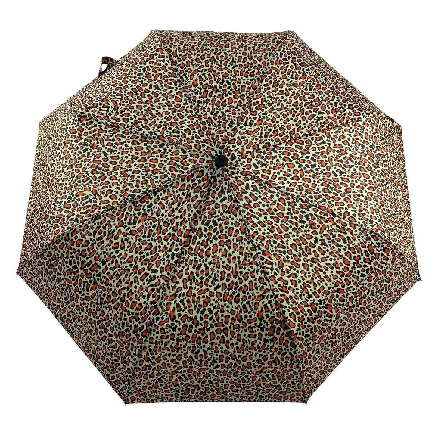 Red Leopard Auto Umbrella - Auto Open Umbrella - Splash Umbrellas