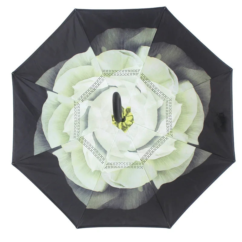 Inverted Manual Umbrella - Manual Open Umbrella - Splash Umbrellas