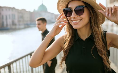 Via Roma sunglasses collection featuring Milan and Florence styles – designer-inspired Italian fashion sunglasses by Passport Eyewear.