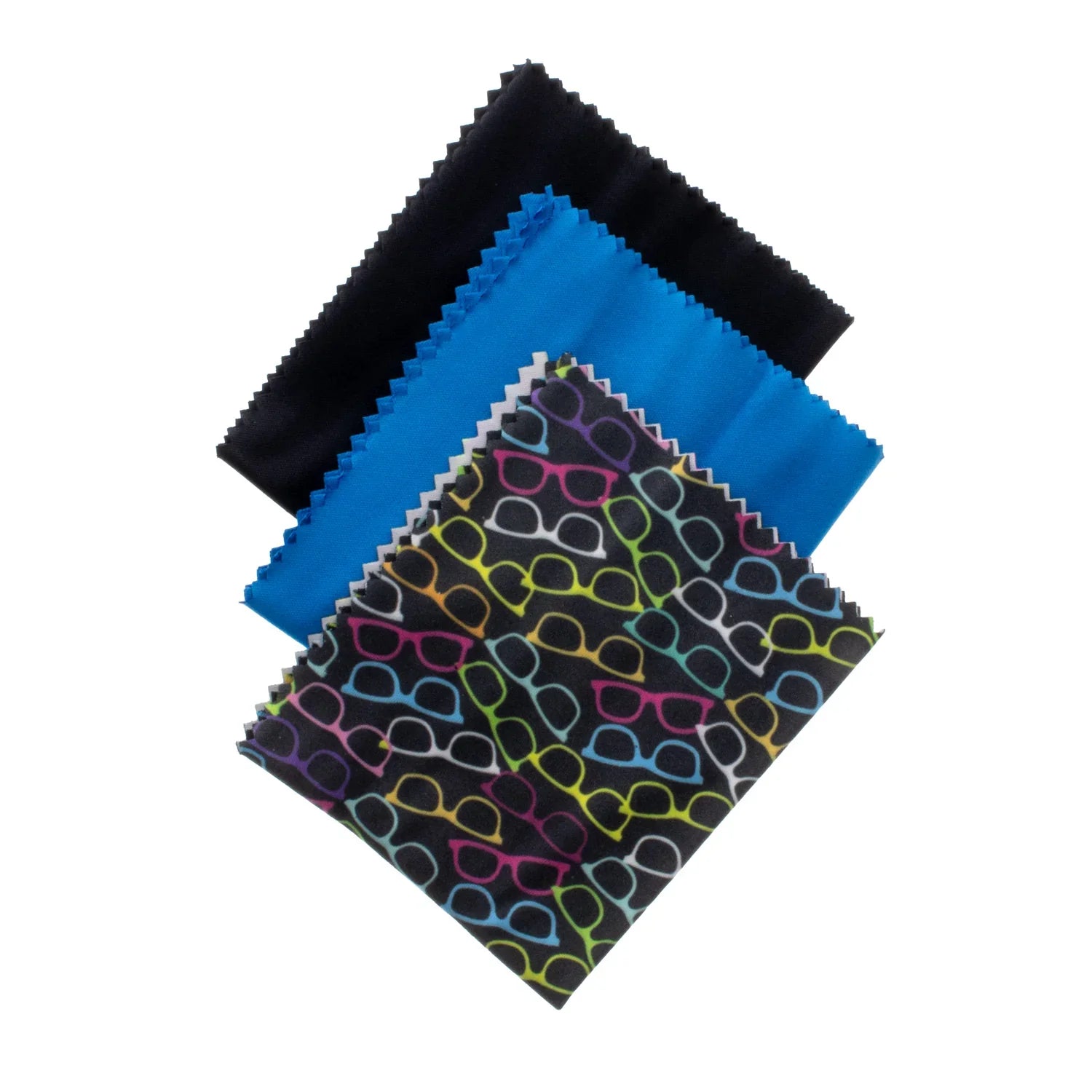 3 Pack Assorted Cleaning Cloths - Eyewear Accessories - Passport Eyewear
