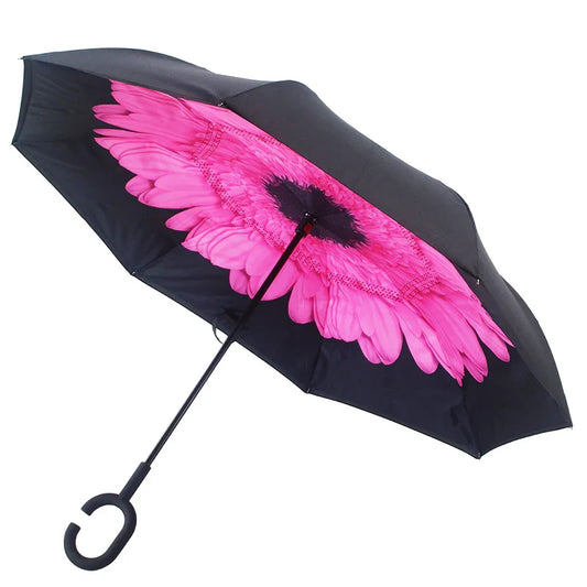 Inverted Manual Umbrella - Manual Open Umbrella - Splash Umbrellas
