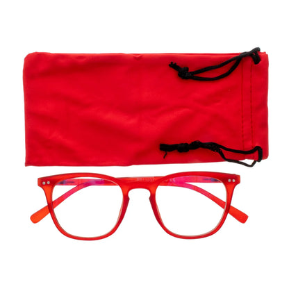 Non-Magnifying Screen Protect Readers - Red