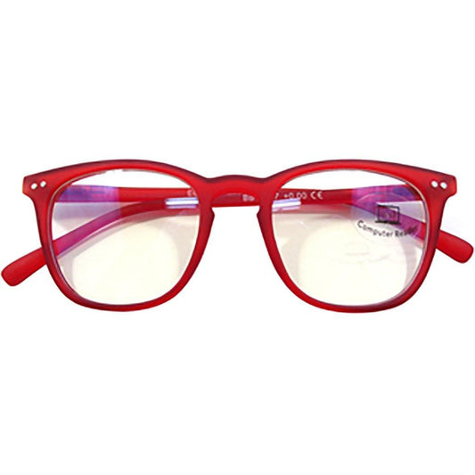Screen Protect Reading Glasses - Red - Passport Eyewear