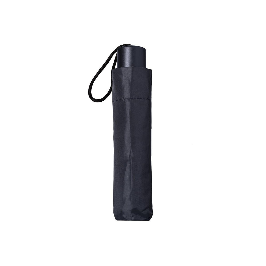 Basic Black Compact Umbrella - Manual Umbrella - Splash Umbrellas